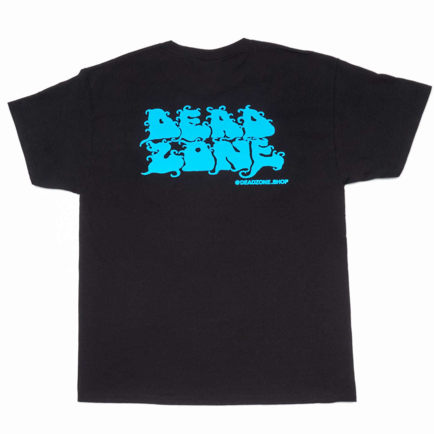 DEAD ZONE Peace Bear Short Sleeve Black Pocket T