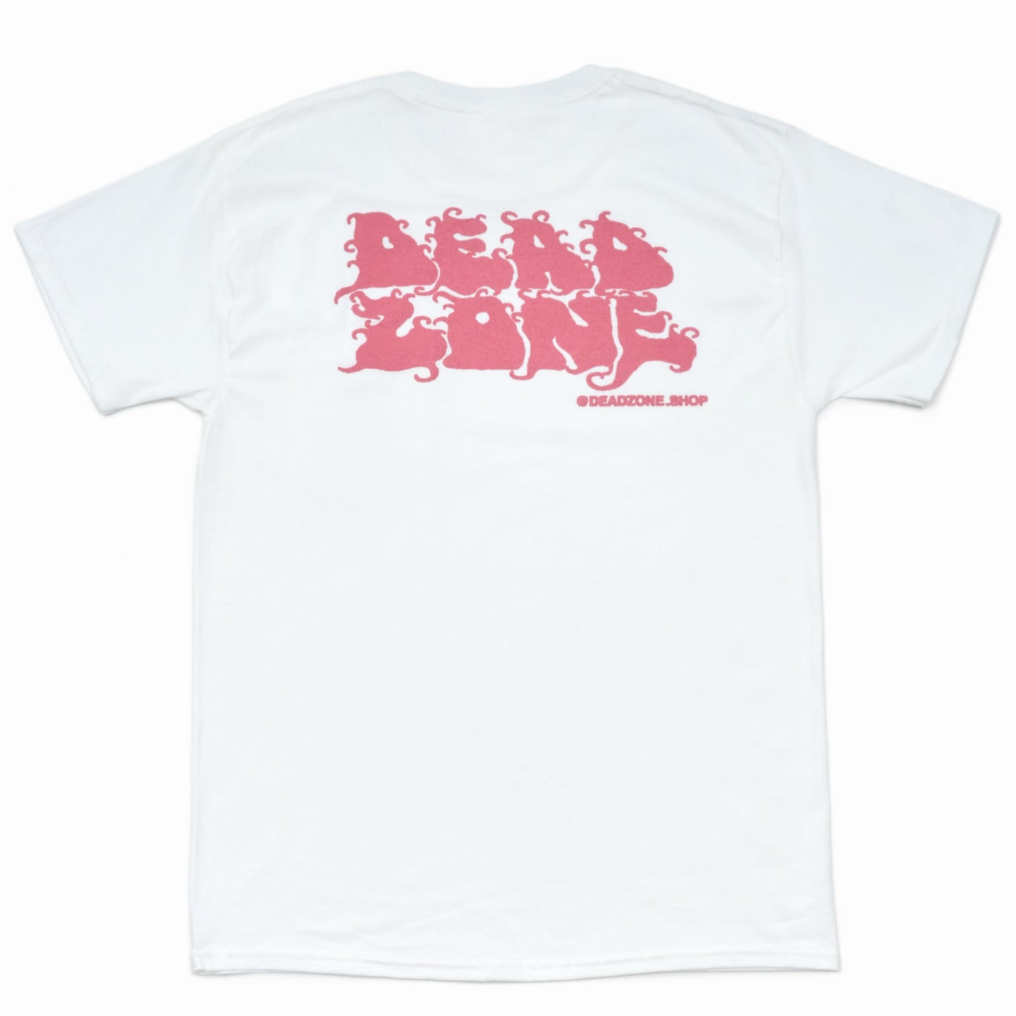 DEAD ZONE Summer '24 Peace Bear Short Sleeve White Pocket T