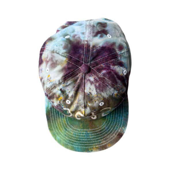 DEAD ZONE X DYER ON THE MOUNTAIN BATIK COTTON LOGO HAT