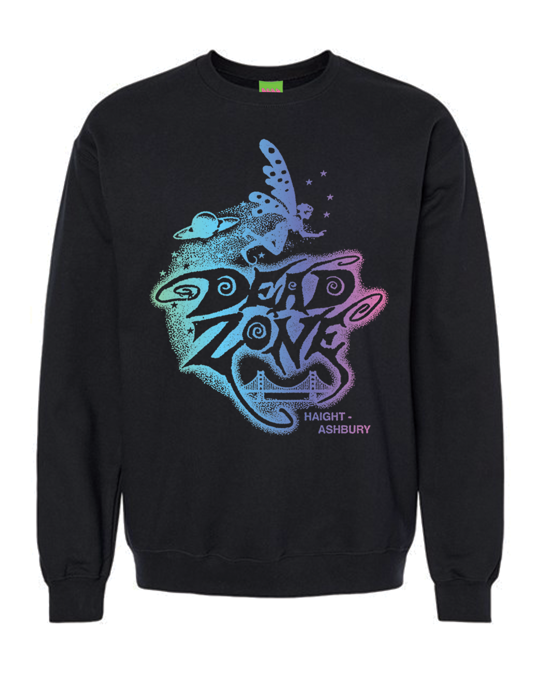 FAIRY OF HAIGHT & ASHBURY CREWNECK SWEATSHIRT