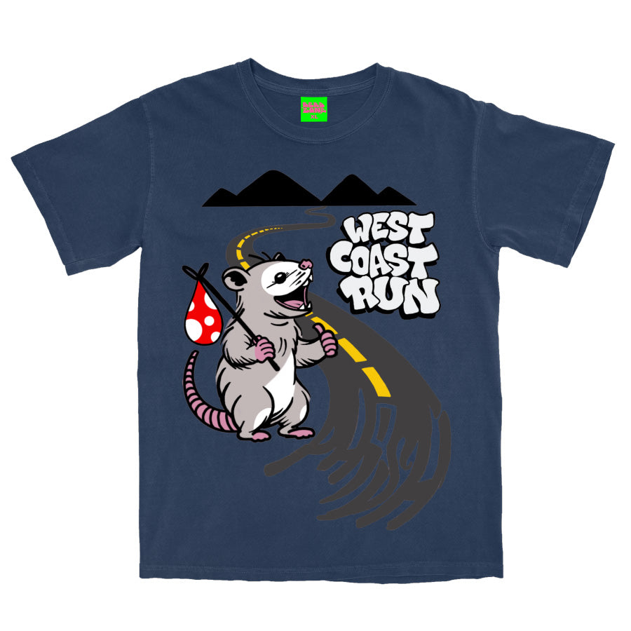 POSSUM WEST COAST RUN 2025 T SHIRT