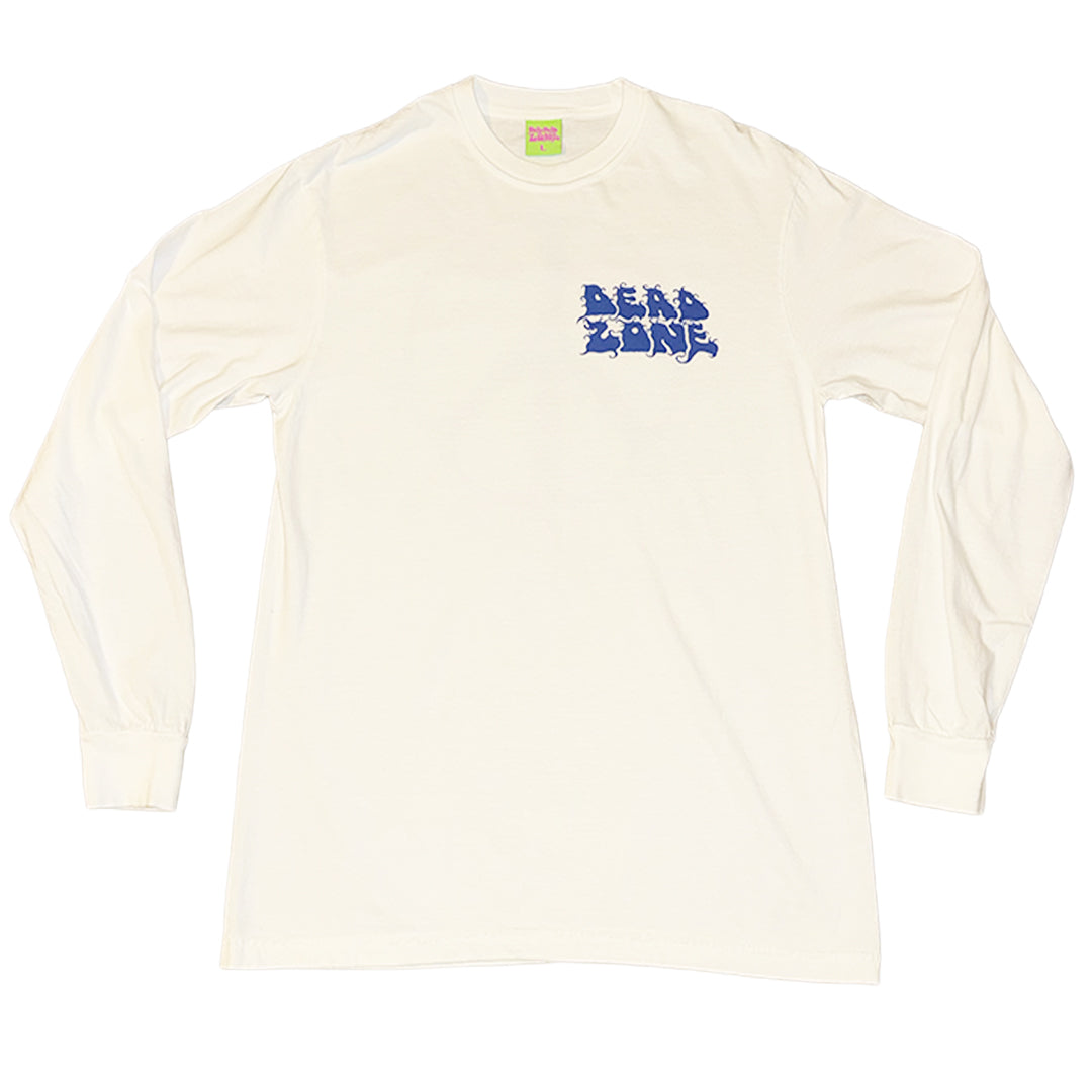 Peace Mantra Long Sleeve T White