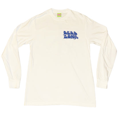 Peace Mantra Long Sleeve T White