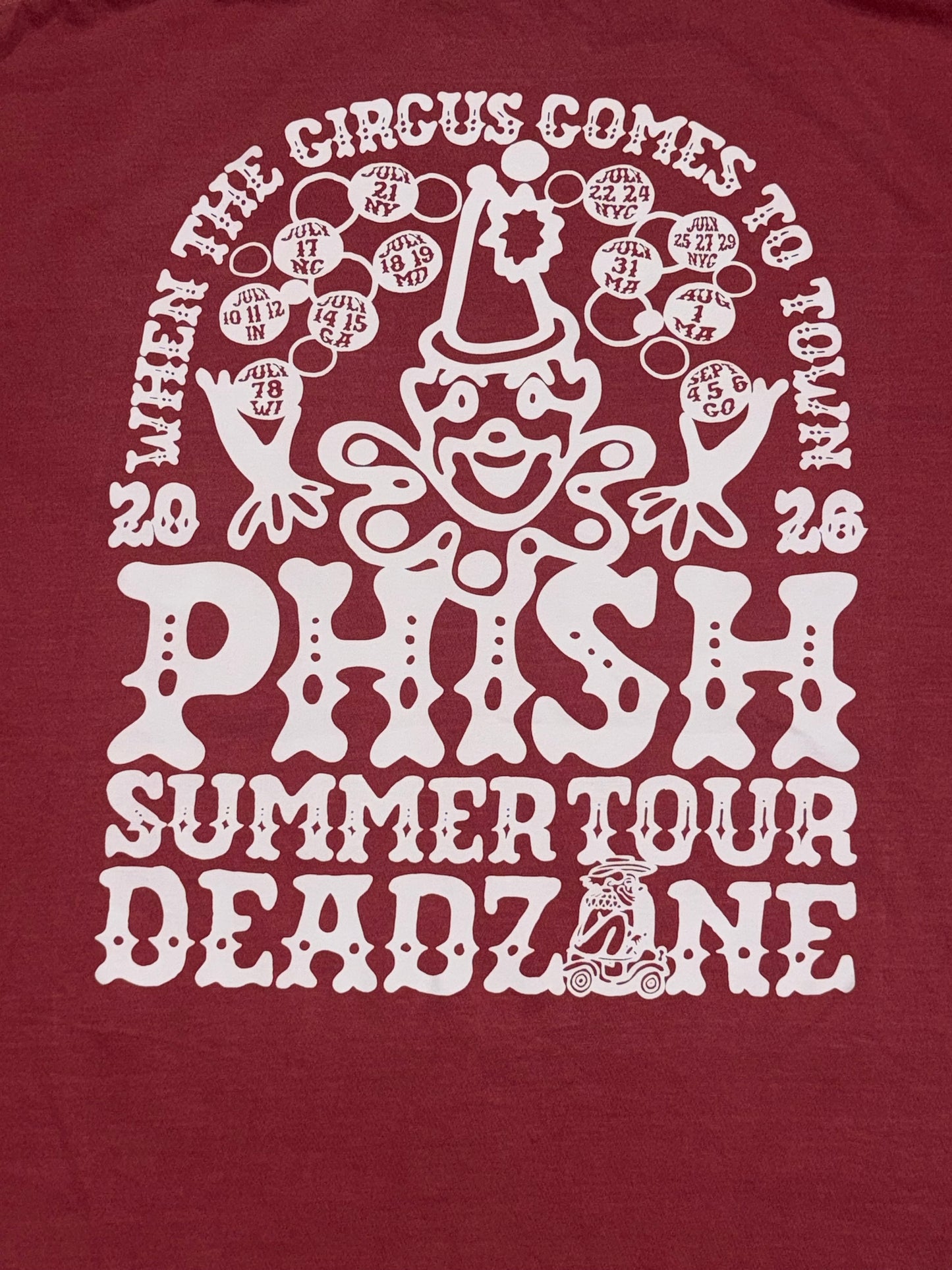 Summer Tour '26 Crimson T