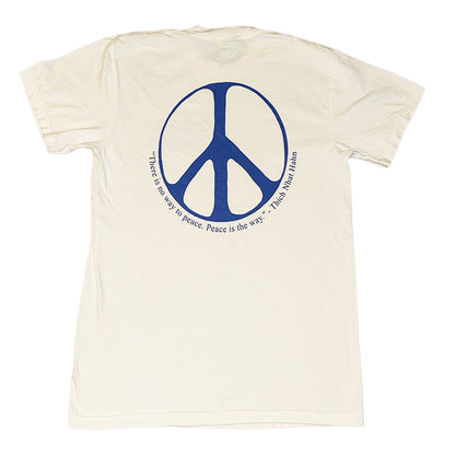 Peace Mantra Short Sleeve T White