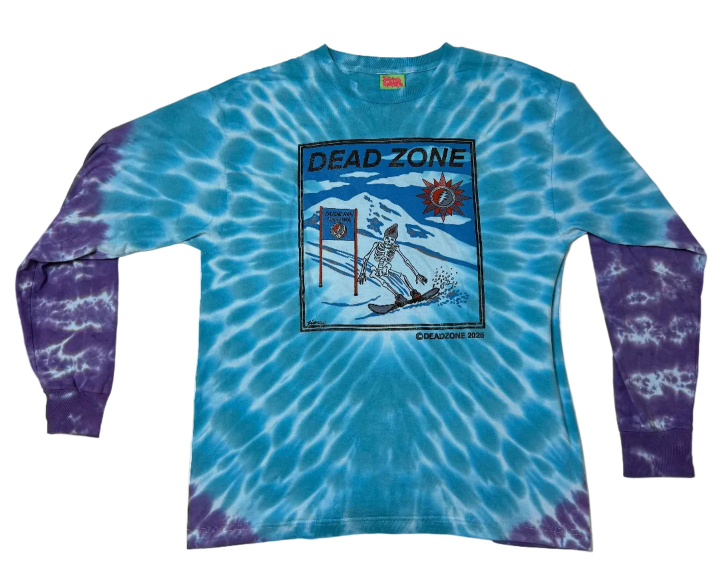 DEAD ZONE X DUDE INN SNOW TRIPPIN’ LONG SLEEVE T SHIRT