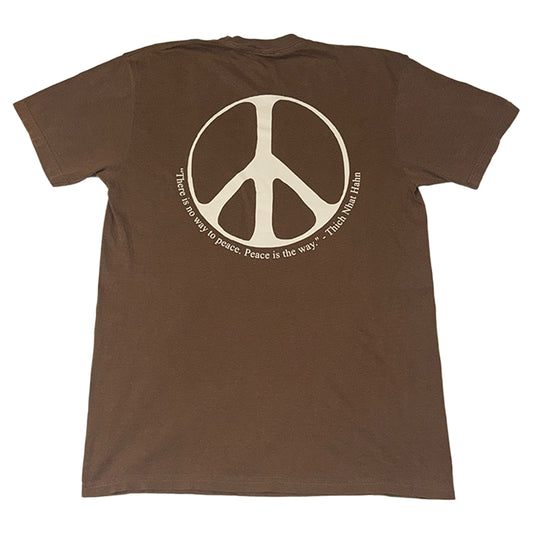 Peace Mantra Short Sleeve T Bark