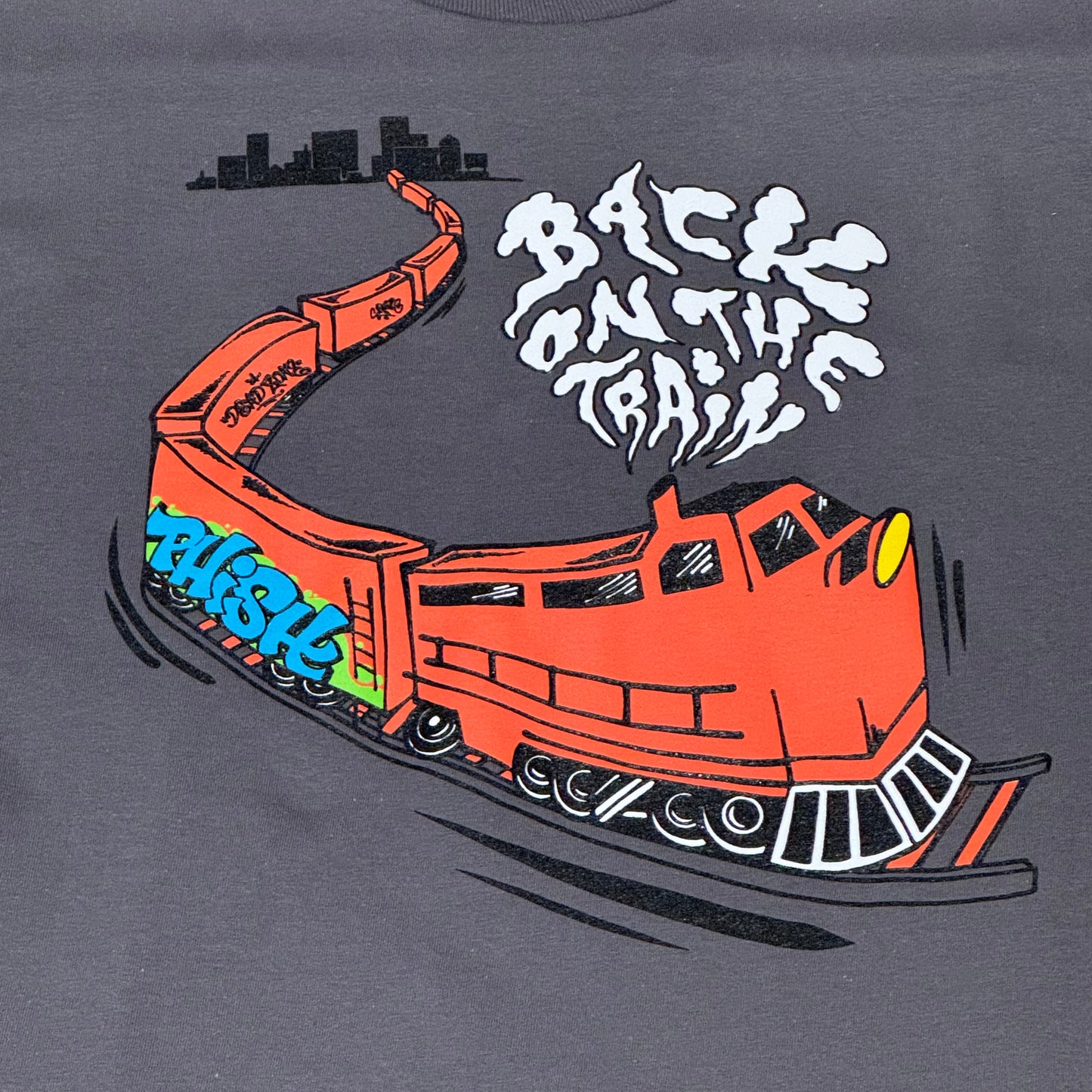 BACK ON THE TRAIN LONG SLEEVE T