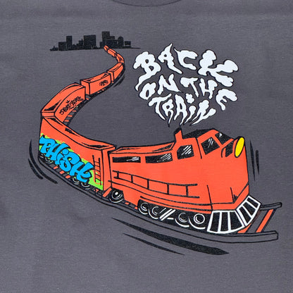 BACK ON THE TRAIN LONG SLEEVE T
