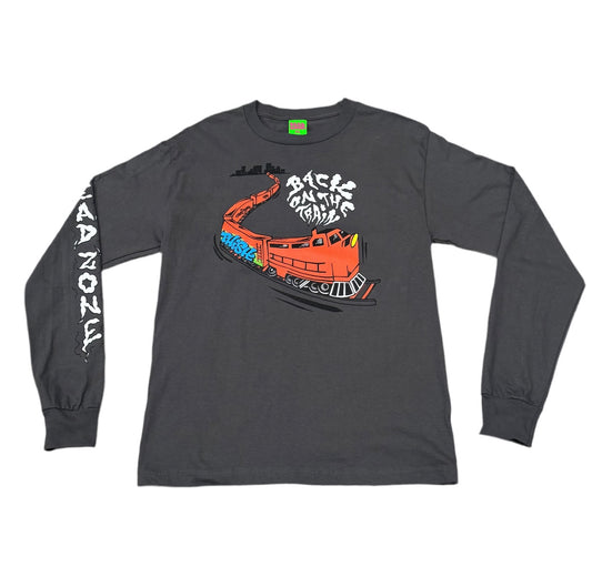 BACK ON THE TRAIN LONG SLEEVE T