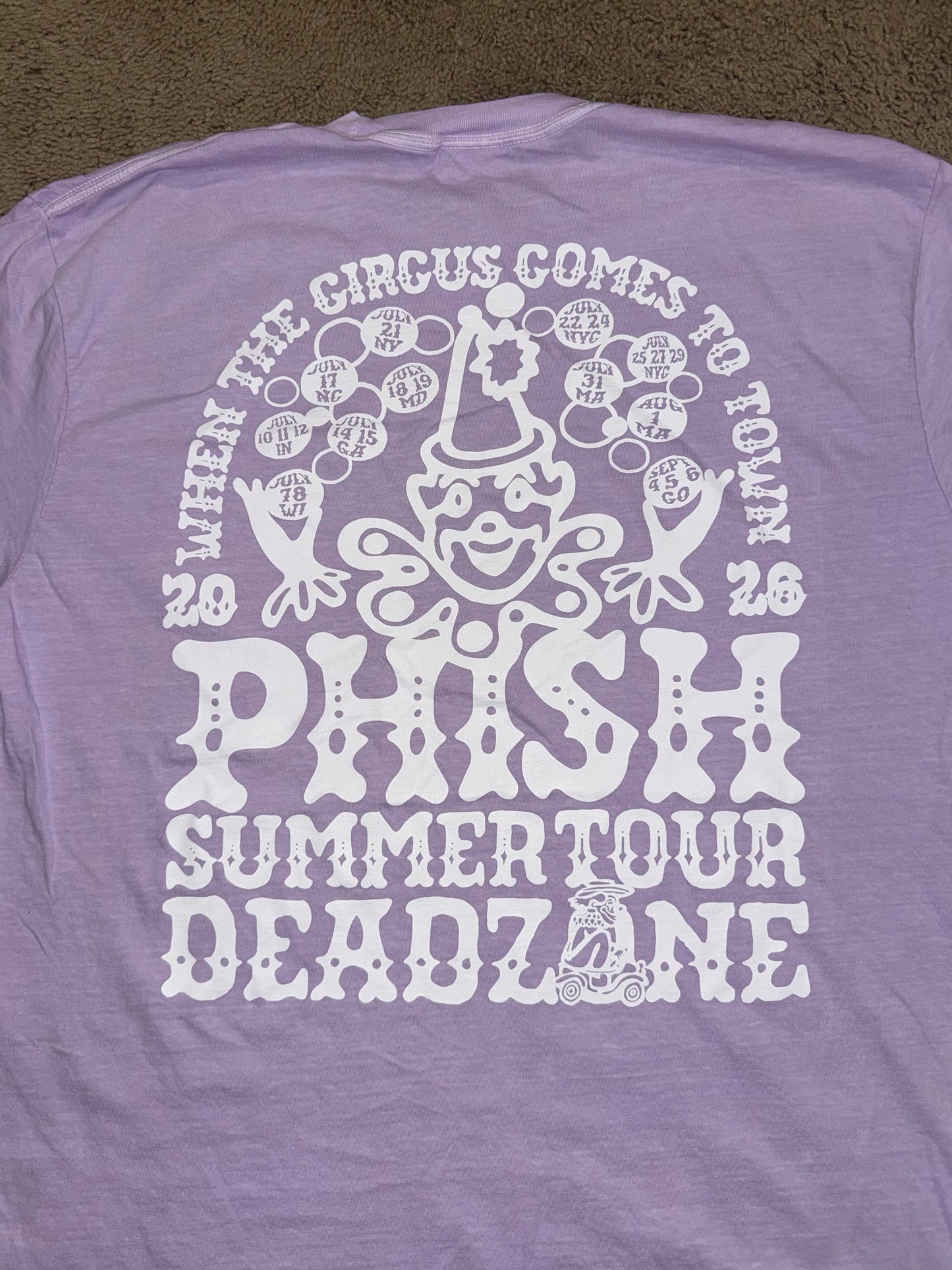 Summer Tour '26 Lavender T