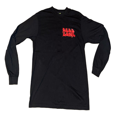 Peace Mantra Long Sleeve T Black