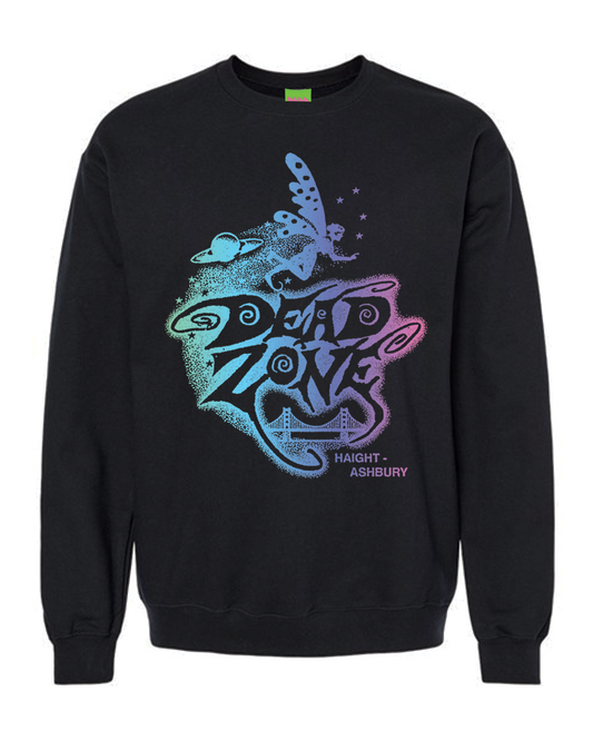 FAIRY OF HAIGHT & ASHBURY CREWNECK SWEATSHIRT