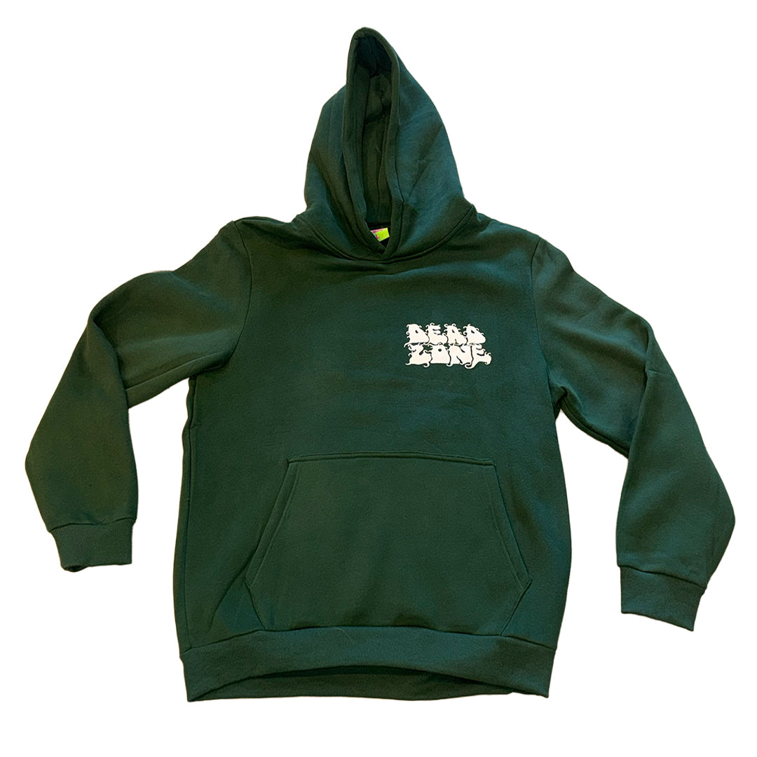 Peace Mantra Hoodie Emerald Green