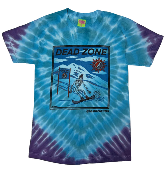 DEAD ZONE X DUDE INN SNOW TRIPPIN’ SHORT SLEEVE T