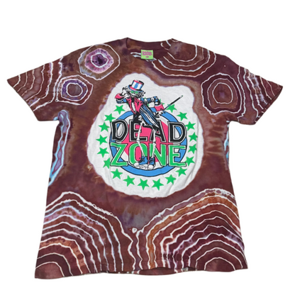 DEAD ZONE X Black Cat Farm Tie-dye Short Sleeve T