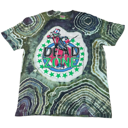 DEAD ZONE X Black Cat Farm Tie-dye Short Sleeve T