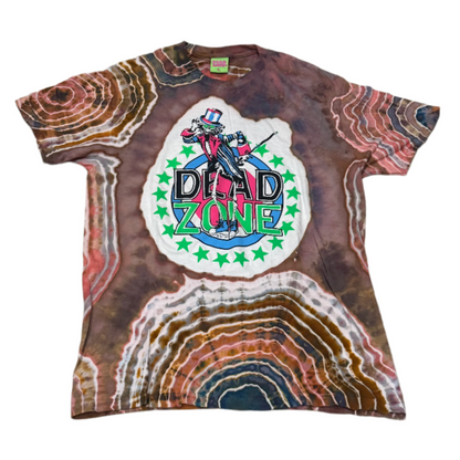 DEAD ZONE X Black Cat Farm Tie-dye Short Sleeve T