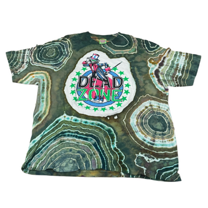 DEAD ZONE X Black Cat Farm Tie-dye Short Sleeve T