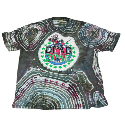 DEAD ZONE X Black Cat Farm Tie-dye Short Sleeve T