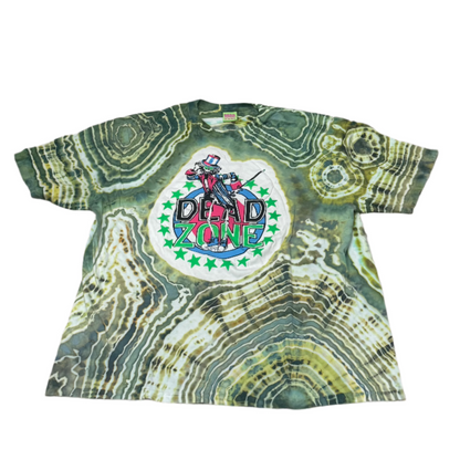 DEAD ZONE X Black Cat Farm Tie-dye Short Sleeve T