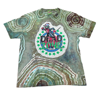 DEAD ZONE X Black Cat Farm Tie-dye Short Sleeve T