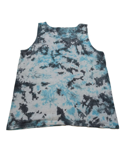 DEAD ZONE SUMMER '24 TIE DYE TANK BLUE