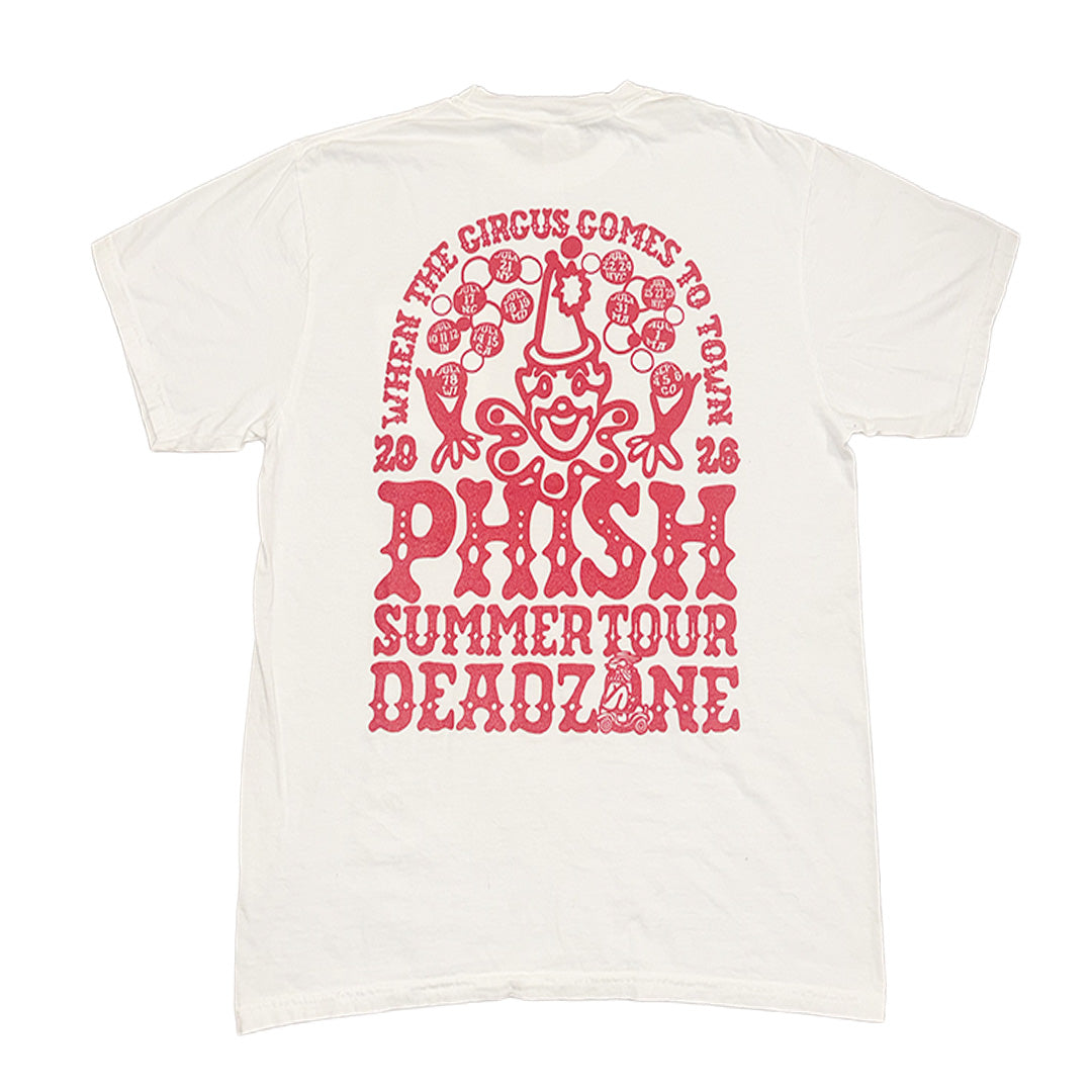 Summer Tour 2026 White T